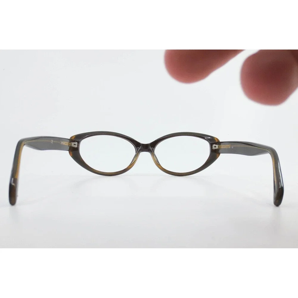 Kate Spade JRTF GN Tortoise Amber Oval Cat Eye Eyeglasses Frames 55-17-135 Brown